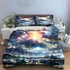 Sunlight, clouds, music notes. Bedding sets Duvet cover sets Duvet covers Pillowcases(1*Duvet Cover 2*Pillowcases without duvet insert)