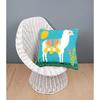 Kit au point de croix - VERVACO - Lama - Multicolore - Coussin - Enfant