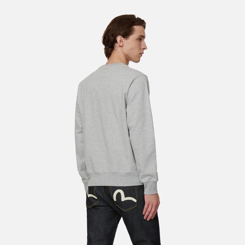 EVISU Sweatshirts Men's Crew Neck Moderate Regular 0ELBSM0SW321XXCT