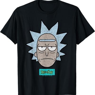 Rick & Morty Ricks Kopf T-Shirt