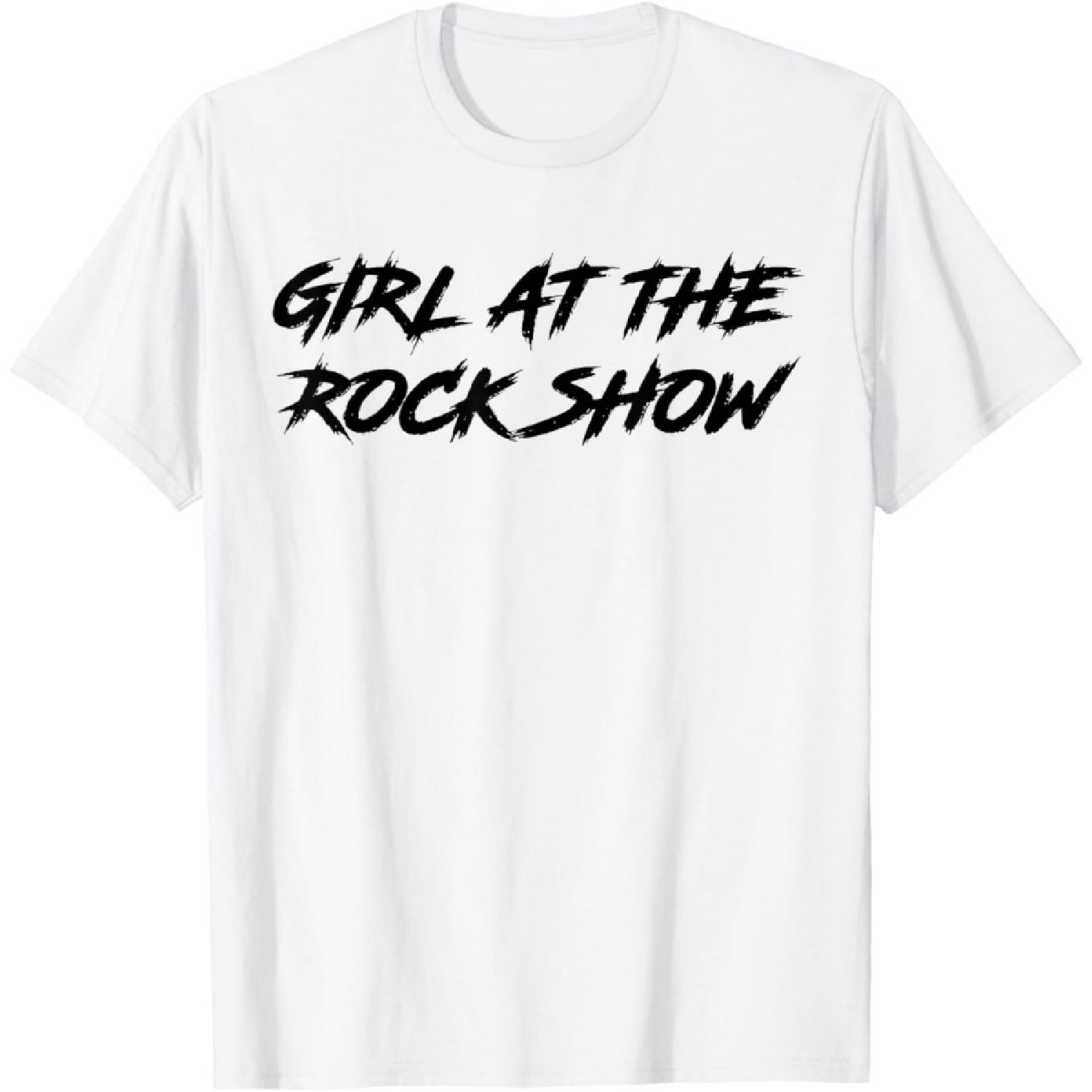 Girl At The Rock Show T-Shirt XXXXXL белый