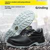Men's Safety Shoes Anti-puncture Working Sneakers Insulated Work Shoe Breatheable Men Shoes Lightweight Men's Work Shoes36-46