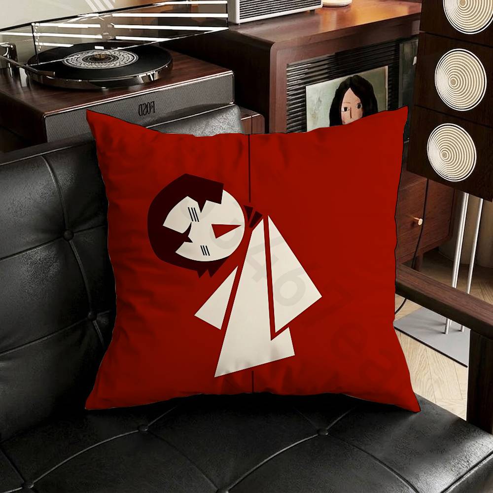 Cartoon Character Dazai OOsamu Pillow Case Sofa Living Room Bedroom Headboard Backrest Cushion Square Cushion Nap Time