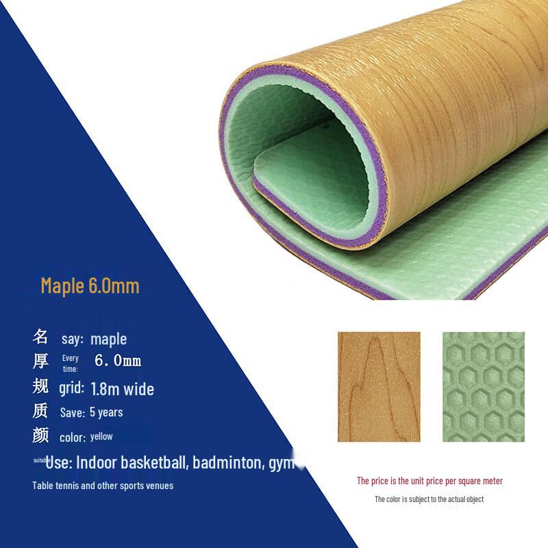 Indoor Table Tennis PVC Sports Flooring