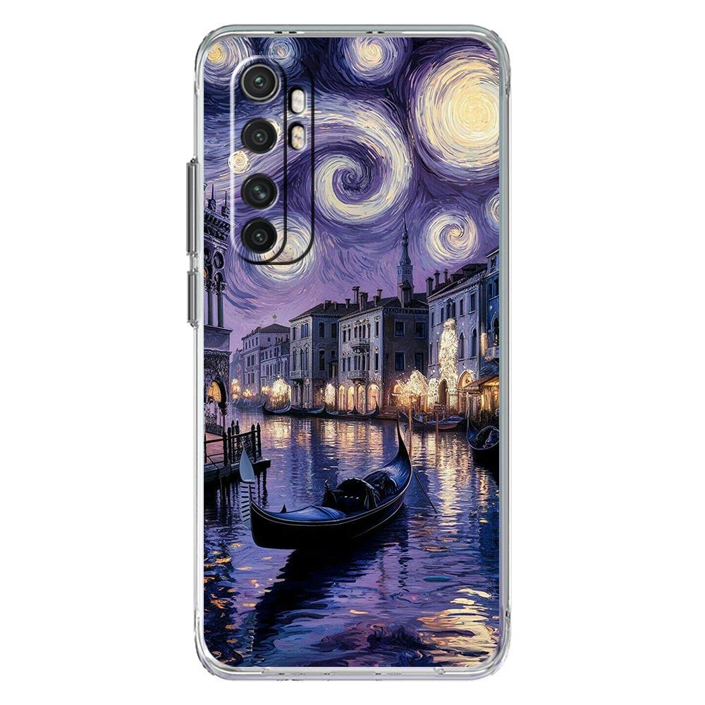 

Чехол для телефона Звездная ночь Ван Гога для Xiaomi 14 15 13 14T 13T 12T 11T Pro 12 11 Lite Poco X7 X6 X5 X3 NFC F7 Ultra F6 Poco F6