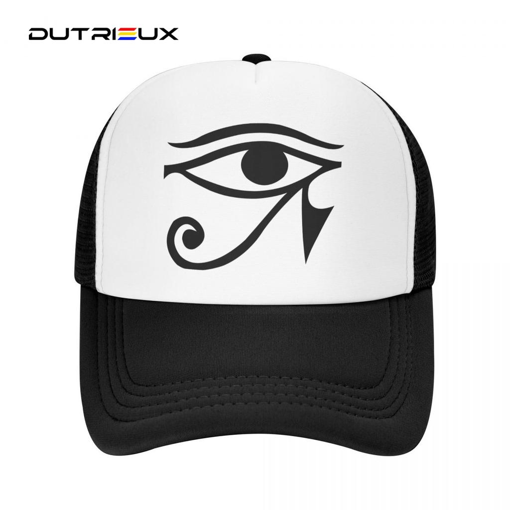 Horus' øye Ra Egyptisk Illuminati Utendørs Sportscaps Baseballcaps Unisex Kvinner Justerbar Hatt Caps Mote Sommerhatt