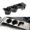 1 Set Water Cup Holder Beverage Bottle Stand Coin Tray 51168217953 for BMW E46 3 Series 318 320 325 330 1998-2006