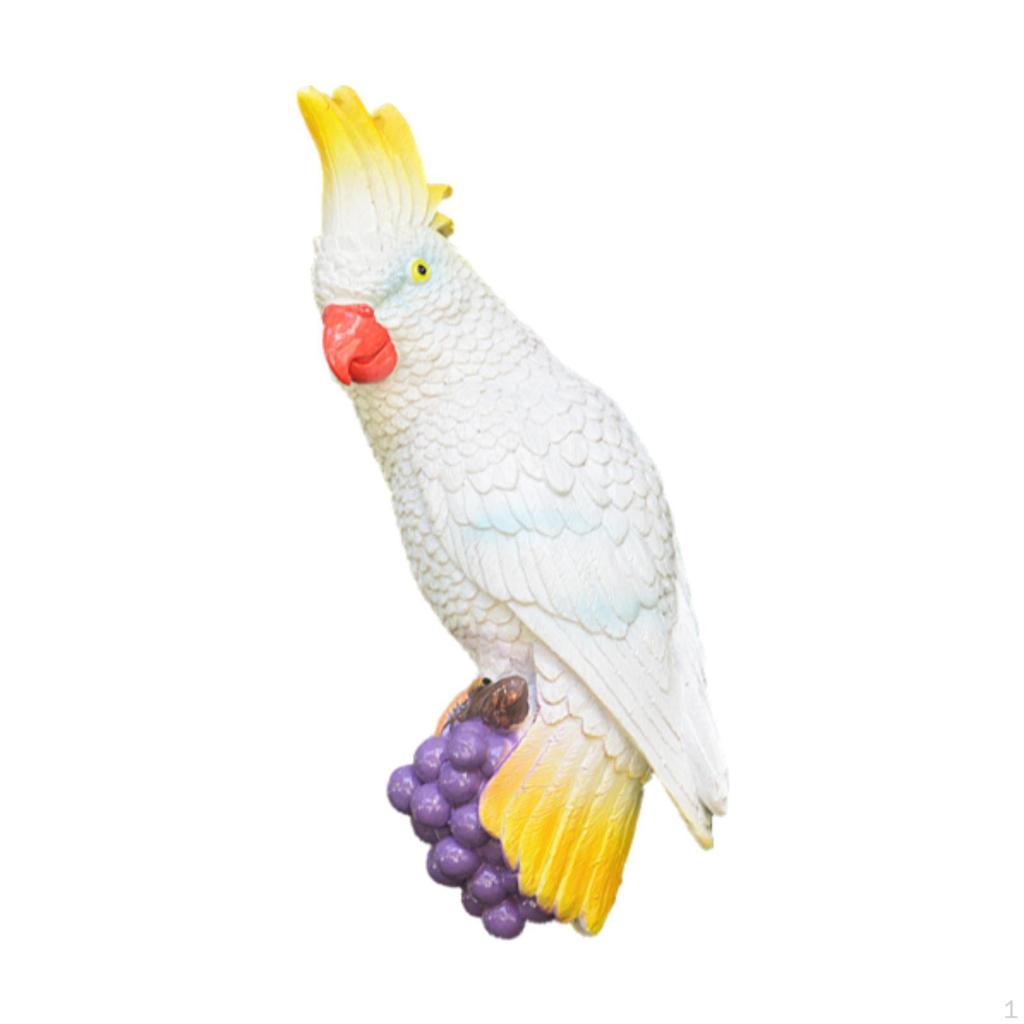 Colorful Bird Statue for Yard Decoration, Great Gift Idea Enthusiasts