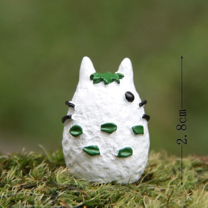 Cartoon Mein Nachbar Totoro Winter Szene Harz Garten Dekoration Für Diy Miniatur Landschaftsgestaltung