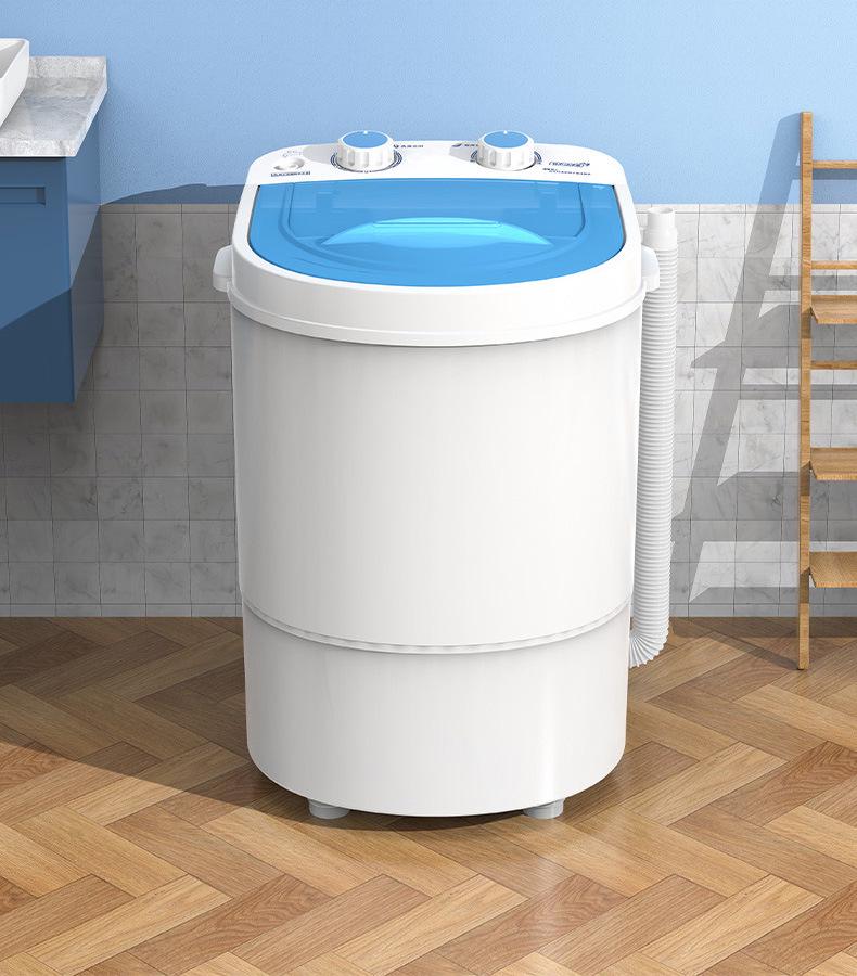 Compact Semi-Automatic Washing Machine for Baby and Household Laundry