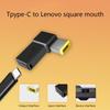 100W USB PD Adapter Laptop DC Power Adapter Type C Female to Square PD Plug USB C to PD Converter