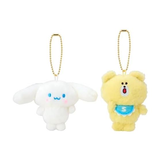 Sanrio SWIMMER Mascot Holder Set (2nd Edition) Cinnamoroll Polyester Steel 414921