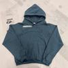Sudadera con capucha estampada y bordada Scuffers, corte holgado, sudadera casual para hombre y mujer