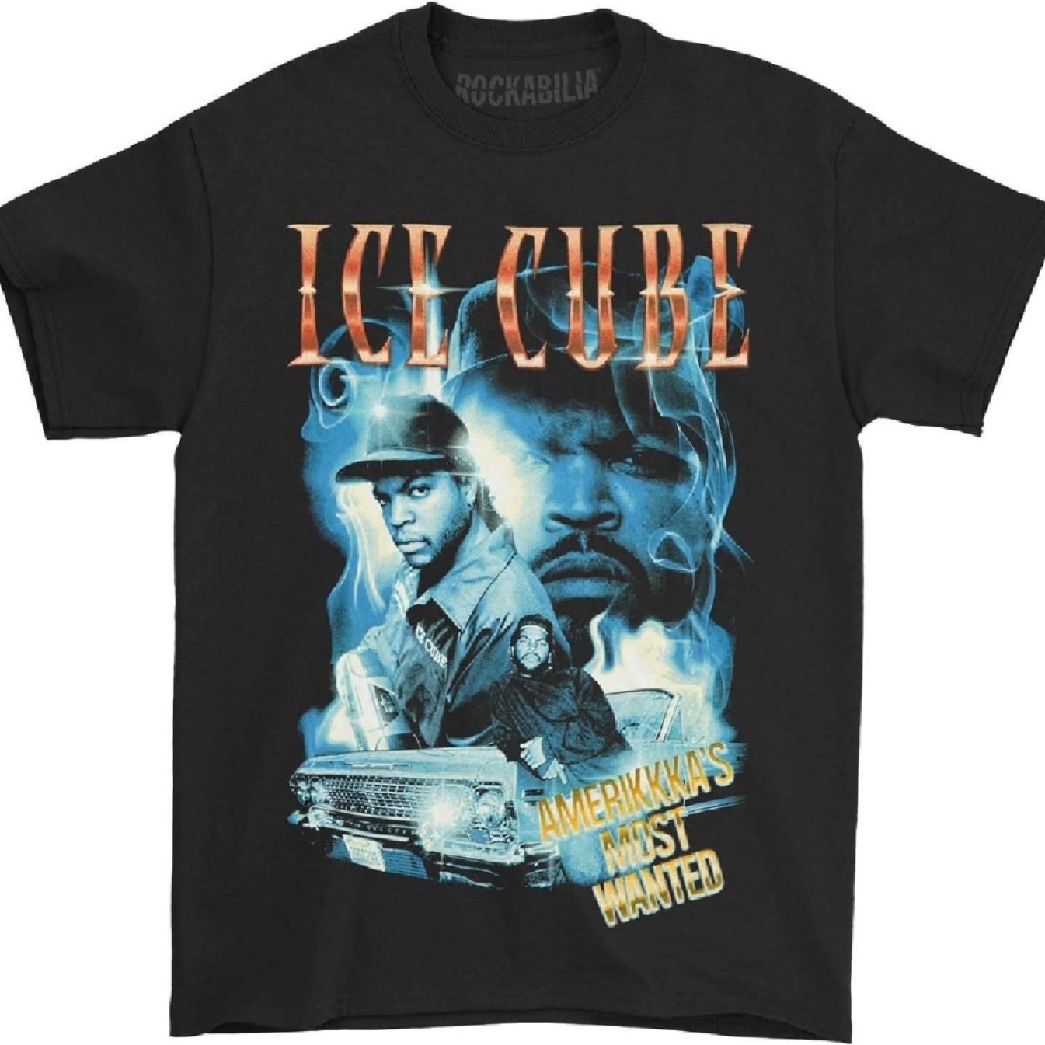 

Ice Cube Men s AMW Smoky Collage T-Shirt XXX-Large Black XXXXXL чорний