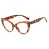 Gradient Color Fashion Cat Eye Glasses Frame Women Brand Designer Eyeglasses Ladies Transparent Optical Spectacles Eyewear