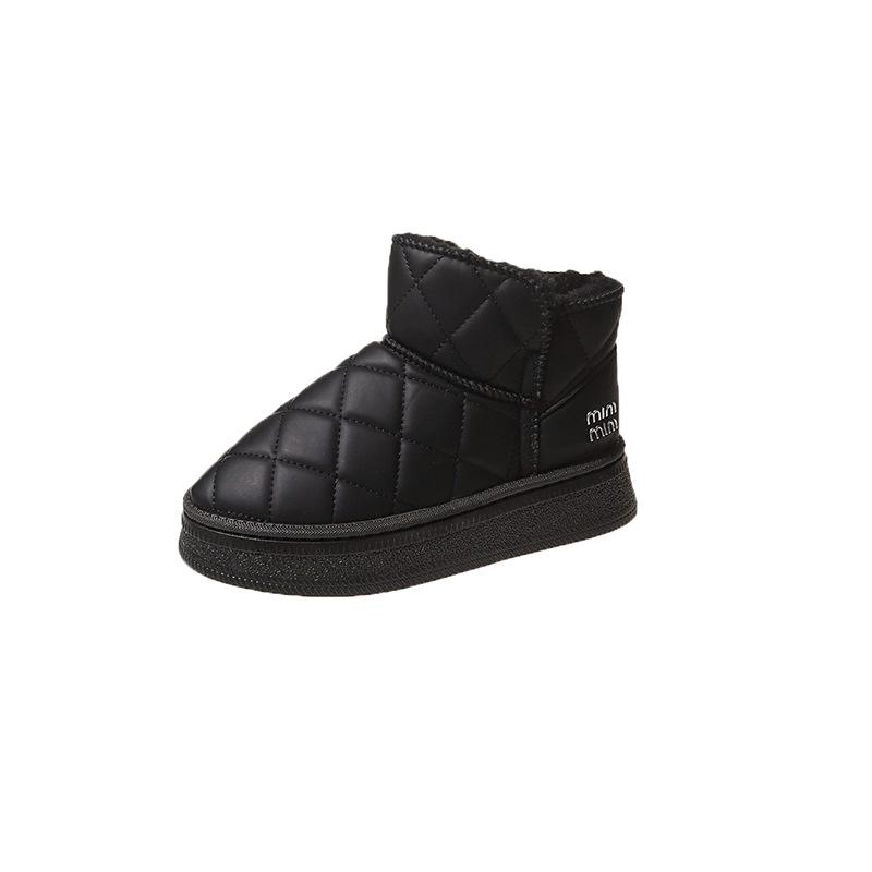 Autumn and Winter Plush Casual Thick Soled Snow Boots for Women