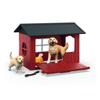 Coffret Niche avec Golden Retriever, SCHLEICH 42722 Farm World, Des 4 ans