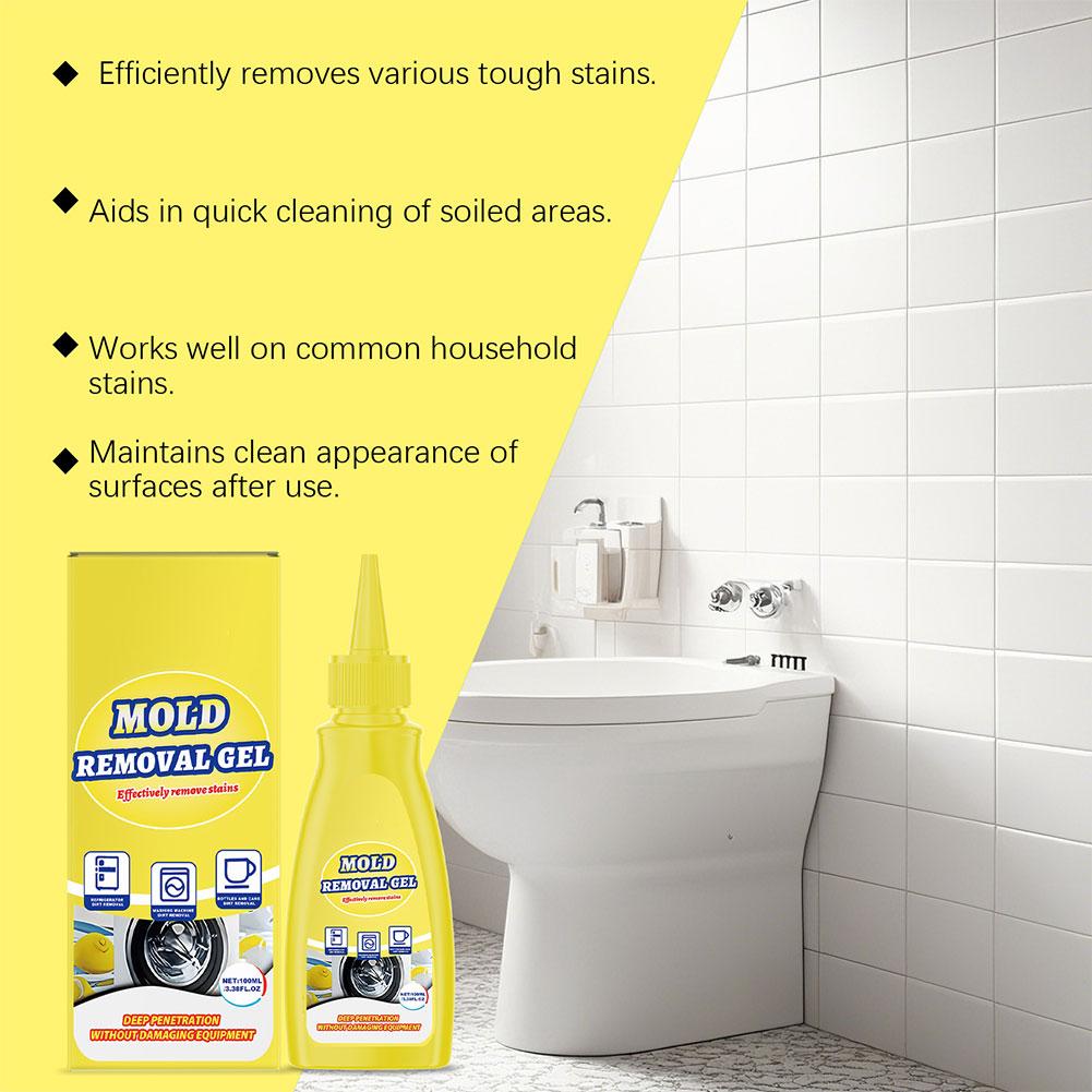 Wall Mold Mildew Remover Cleaning Gel Long Lasting Household Cleaner For Washing Machine Kitchen Bathroom Tile Gap Supplies