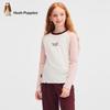 Hush Puppies Girls' Raglan Sleeve Base Layer T-Shirt