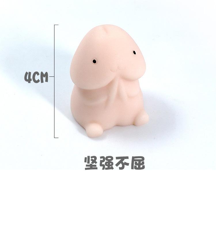 Funny Penis Shape Slow Rebound Pu Decompression Toy Slow Rising Toys Stress Relief Relax Pressure Toys Interesting Gifts