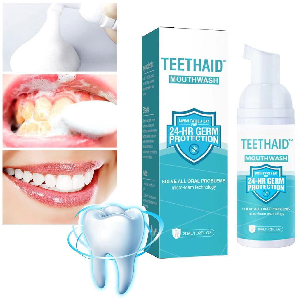 30ml Teeth Whitening Toothpaste Foam Natural Ingredients Baking For Cleaning Teeth And Improve Teeth Health