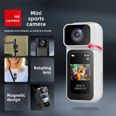 Magnetic Thumb Sports Camera Outdoor Cycling Fishing Portable Mini High Definition Camera