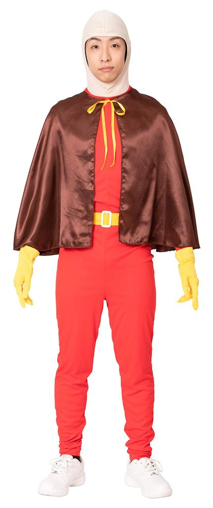 Clearstone Nari Character Research Club Cosplay Halloween Cloak Man Unisex Red Everyone's