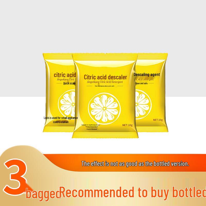 

Food Grade Citric Acid Descaler: Electric Kettle Cleaner for Removing Tea Stains and Scale