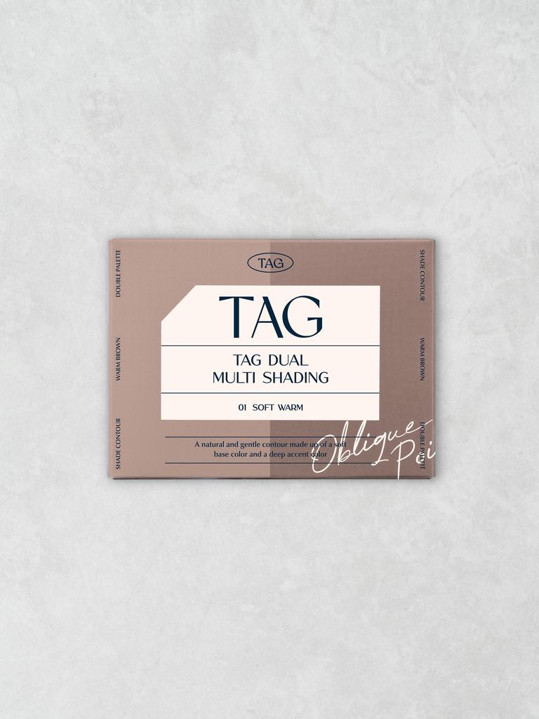 Tag Dual Multi Shading Powder (No.1 Soft Warm) 9.4g