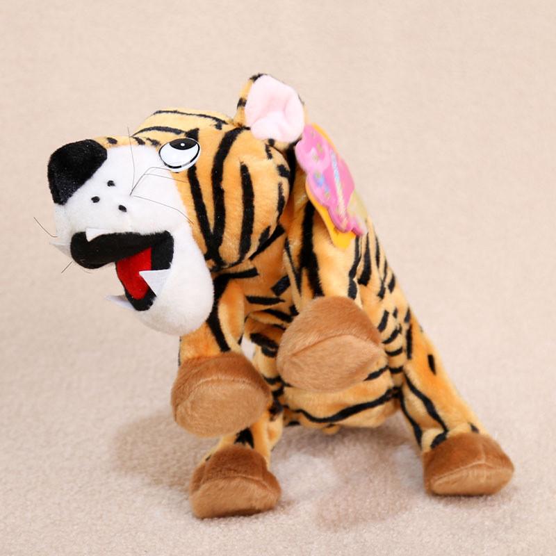 Plush Tiger Toy With Pp Cotton Filling For Children And Kids Gift