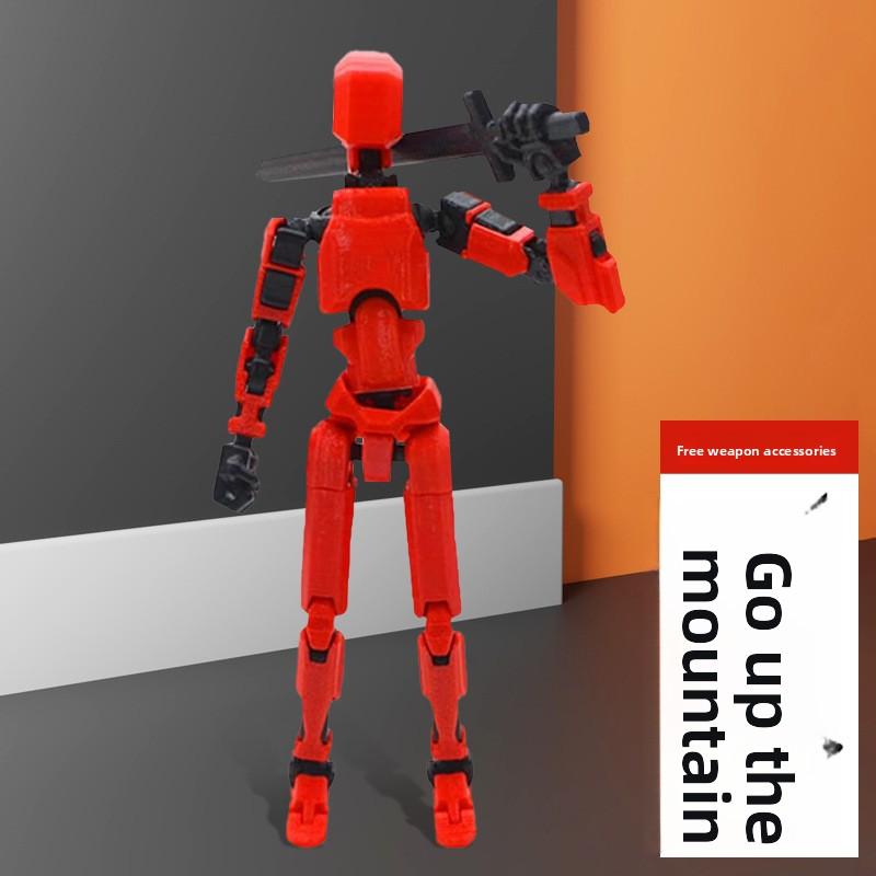 Lucky 13 Articulated Action Figures for Kids Assemble Stress Relief Model Toys for Ages 7-14