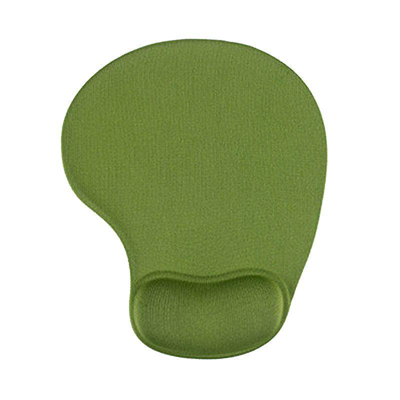

Montian Cartoon Mouse Pad Wrist Pad Cute Girl Silicone Computer Office Small Size Wrist Protector Wrist Splint 3D Mouse Pad Small bend Green