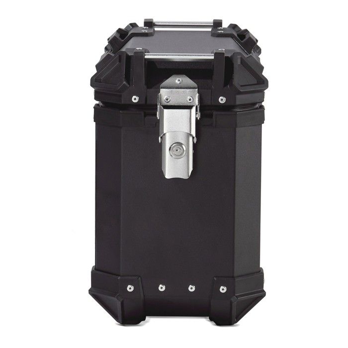Valise latérale moto - Bagtecs XW30 - Aluminium noir - 30 Litres - Étanche et sécurisée