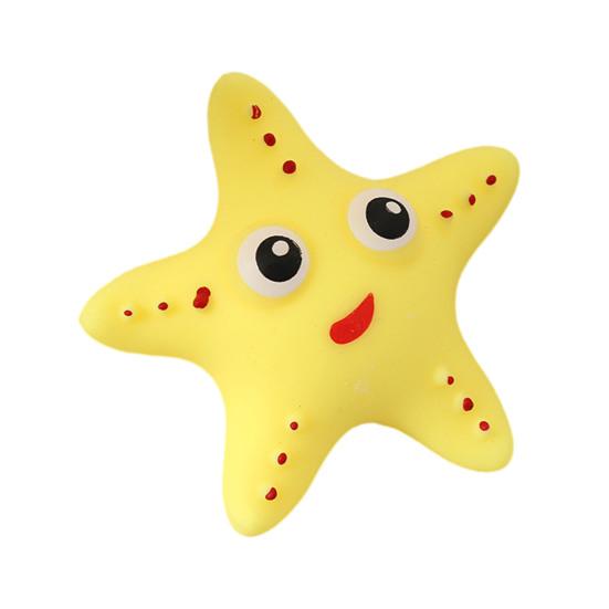 Stress Relief Cartoon Starfish Toy Decompression Star Shape Stress Ball Anti-anxiety Flour Filling