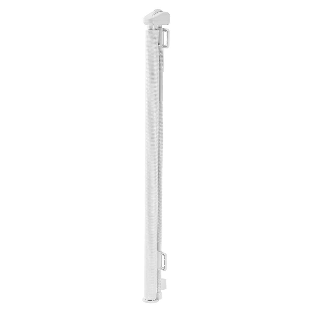 Retractable Baby Gate, Extends To 1850 Mm Wide, 795 Mm Tall, with Security Lock, Easy To Use, Walk Through Without Tripping, Mesh Dog Gate for Stairs,