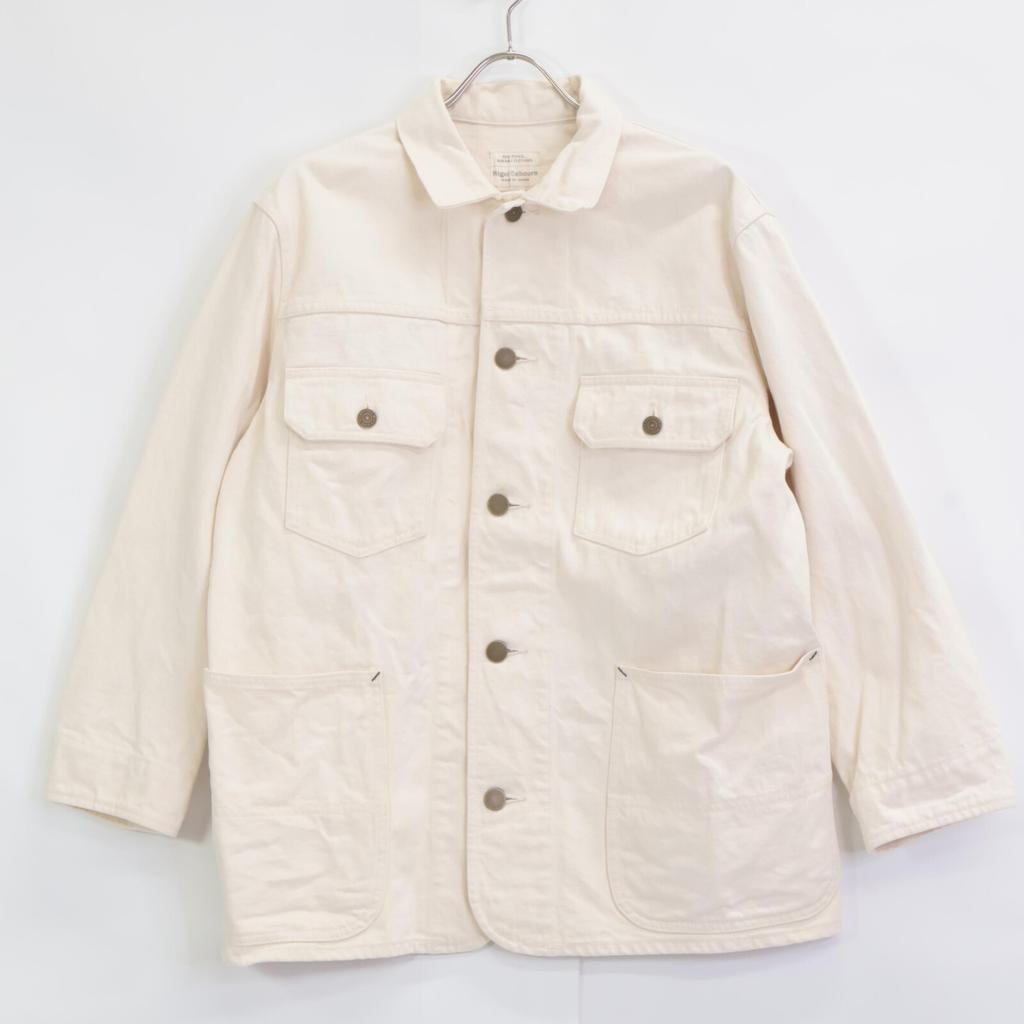 NIGEL CABOURN [WOMAN] Ivory COMBINE COVERALL Jacket 6 off whiteUsed