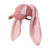 Plush Rabbits Ear Baseball Cap Flexible Snapbacks Dad Hat Anime Headwear For Women Teens Theme Party Music Festival