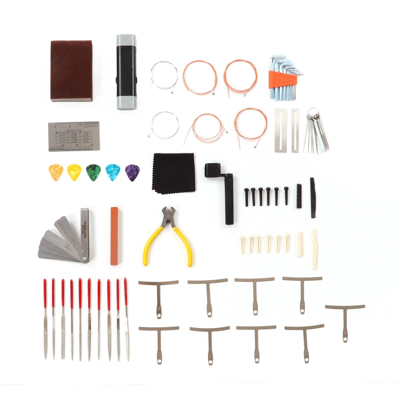 

Набор инструментов для гитары, штифт, седло, порожек, напильник, радиусная линейка, набор для технического обслуживания и ремонта