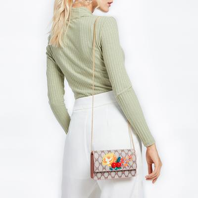 Early Spring Crossbody Bag for Women, Fashionable Printed Chain Bag, Korean Version Single-shoulder Women's Bag