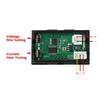 DC0-100V 10A Digital Voltmeter Ammeter CM430 Voltage Current Detector Meter Amp Volt Gauge 0.28" Red Blue LED Dual Display Panel