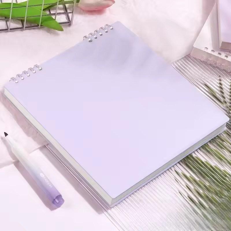 Grid B5 Flip Notebooks Notepad Diary Leaf Notebook Sketch Book Stationery Journal Writing Pads Office School Supplies