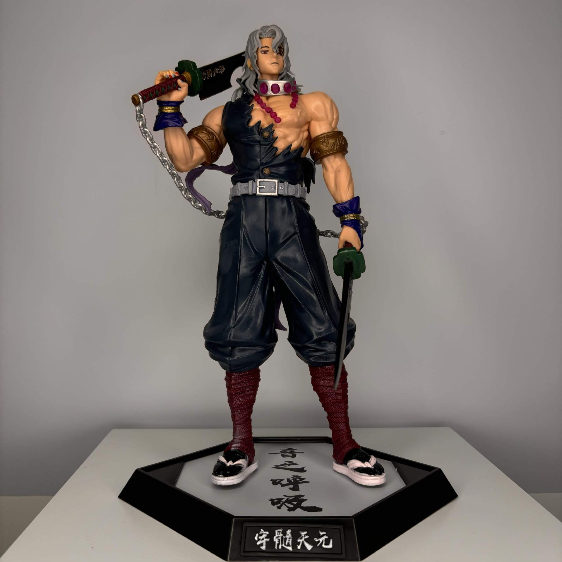 

Блич фигурка Кенсей Мугурума Kensei Bleach Блич игрушка для детей 30,5 см 30,5 синій