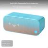 Smart Speaker IN Sugar 3, Voice Control, AI Home WiFi Clock, Portable Blue