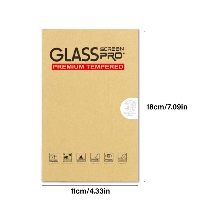 Portable 9H Hardness Clear Tempered Glass Screen Protector Film Accessory for Trimui Handheld Game Player Gaming Console