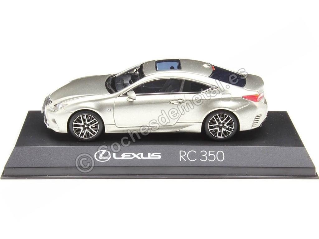 Kyosho Original Scale Lexus RC 350 F Sport Sonic Titanium Finished Product 1/43