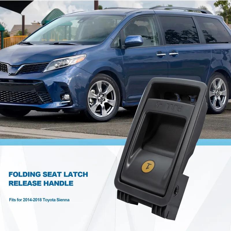72909-08011 Rear Folding Seat Latch Release Handle For 14-20 Toyota Sienna 6 Cyl 3.5L 72909-08011-C0