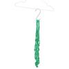 Chicken Vegetable String Bag Large Space Fruit Holder Poultry Feeding Mesh Bag with Hook for Duck Geese Green