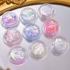 Colorful Aurora Bar Glitter Nail Flakes In Bottle, DIY Nail Art Decoration, Press-On Nail Accessories, Shimmer Sequins,9pcs