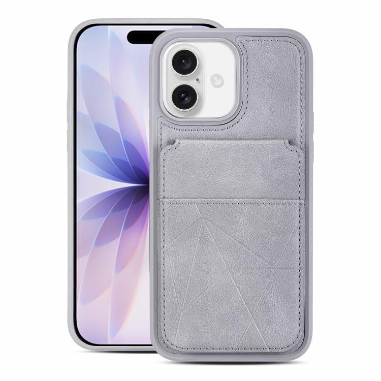 Multifunctional Vertical Flip Card Wallet Holder Vegan Leather Back Phone Case