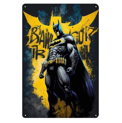 Movie Metal Poster Art Xcm Superhero Wall Decor Tin Signaluminum Sign